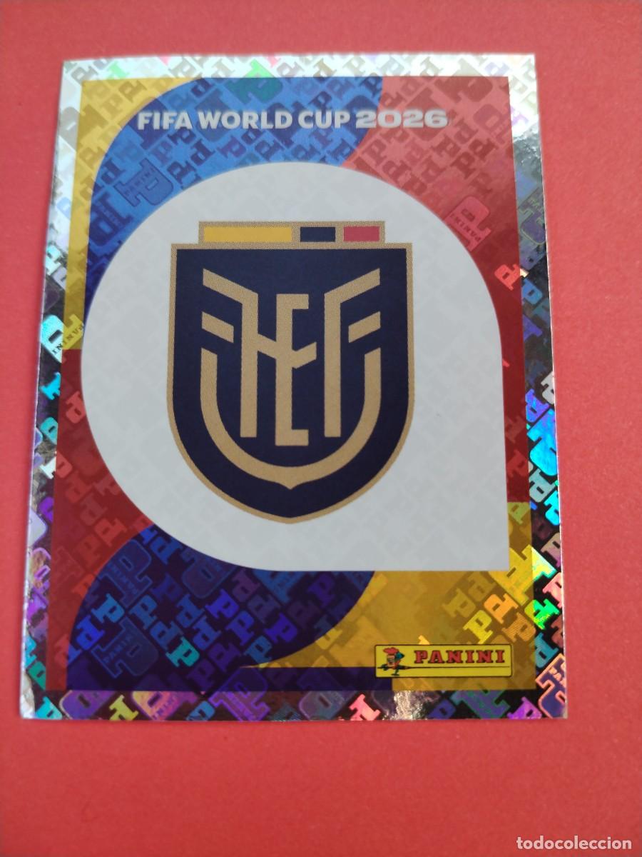 Cromos de f&uacute;tbol: CROMO MUNDIAL 2026 - ECUADOR ECU 1