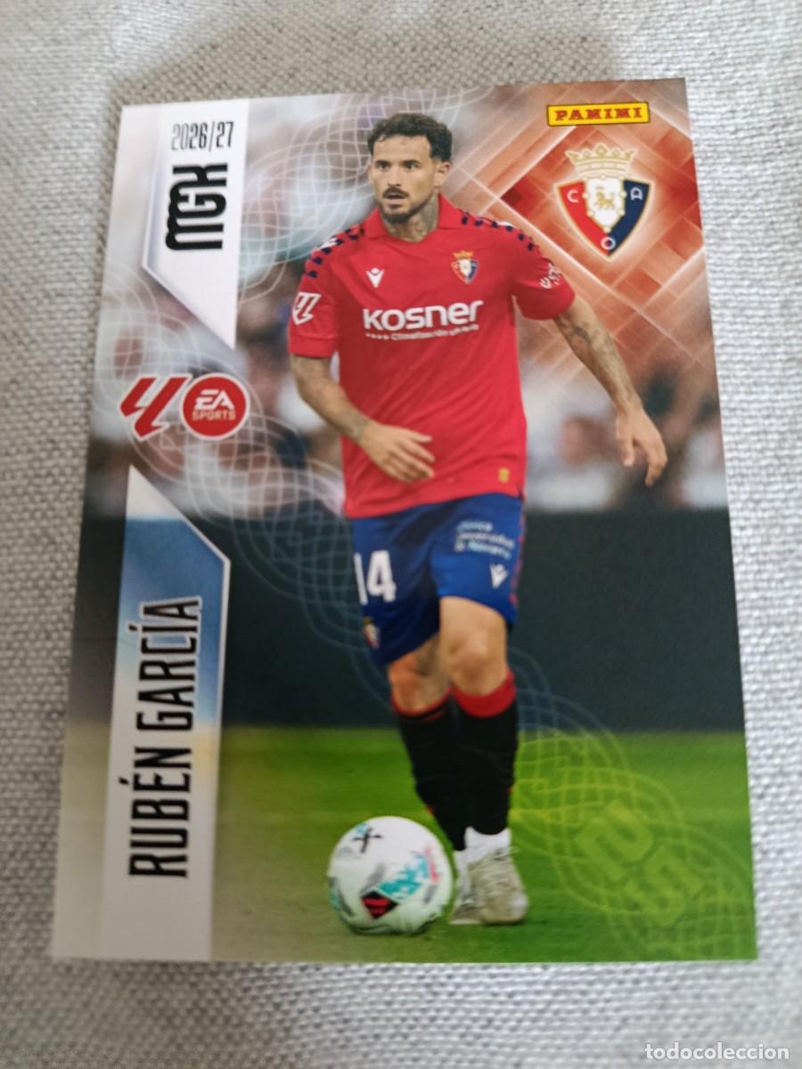 Cromos de f&uacute;tbol: Megacracks 26/27. 265- Rub&eacute;n Garc&iacute;a. Osasuna.