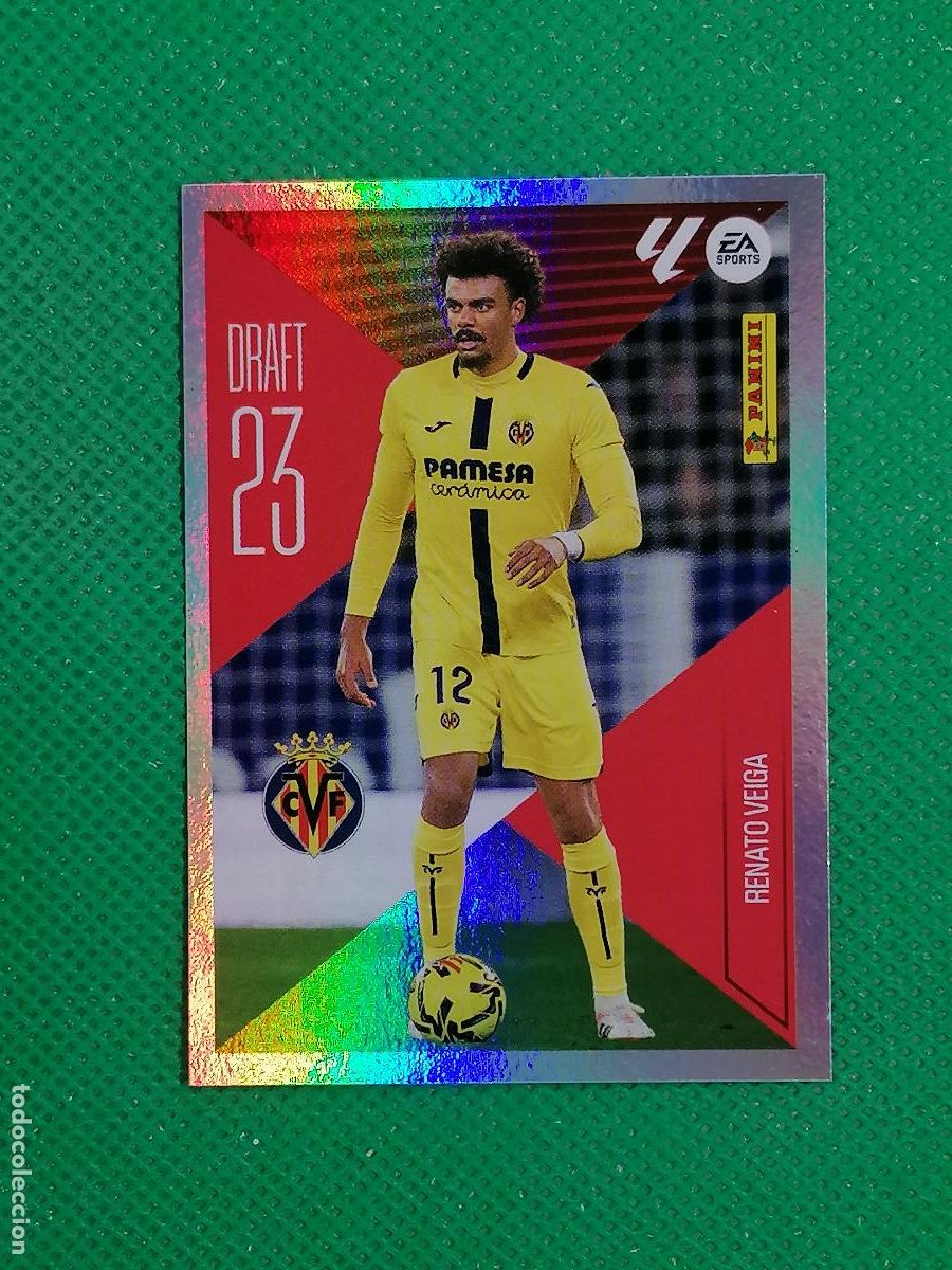 Cromos de f&uacute;tbol: 20 RENATO VEIGA VILLARREAL DRAFT 23 ⚽ PANINI LIGA ESTE 26 27 2026 2027 ⚽