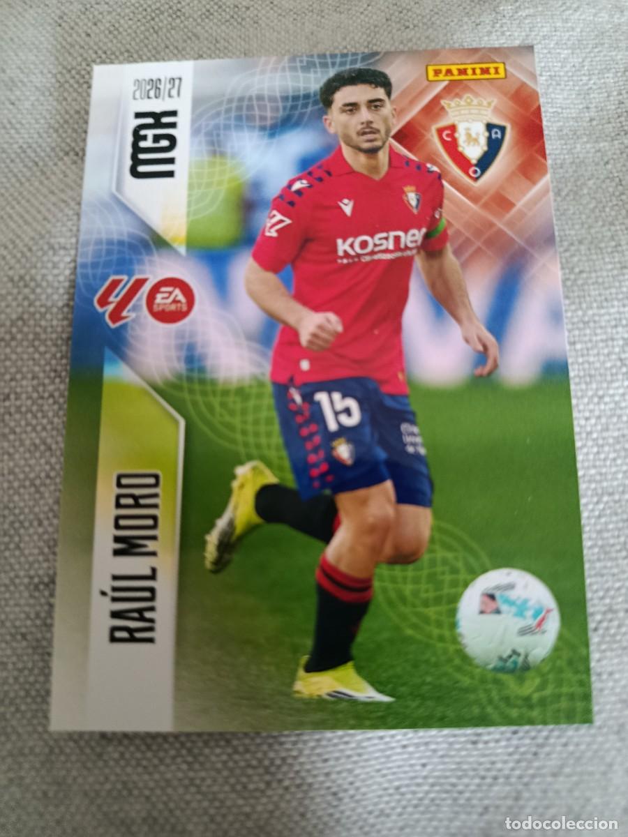 Fu&szlig;ball-Sticker: Megacracks 26/27. 267- Ra&uacute;l Moro. Osasuna.