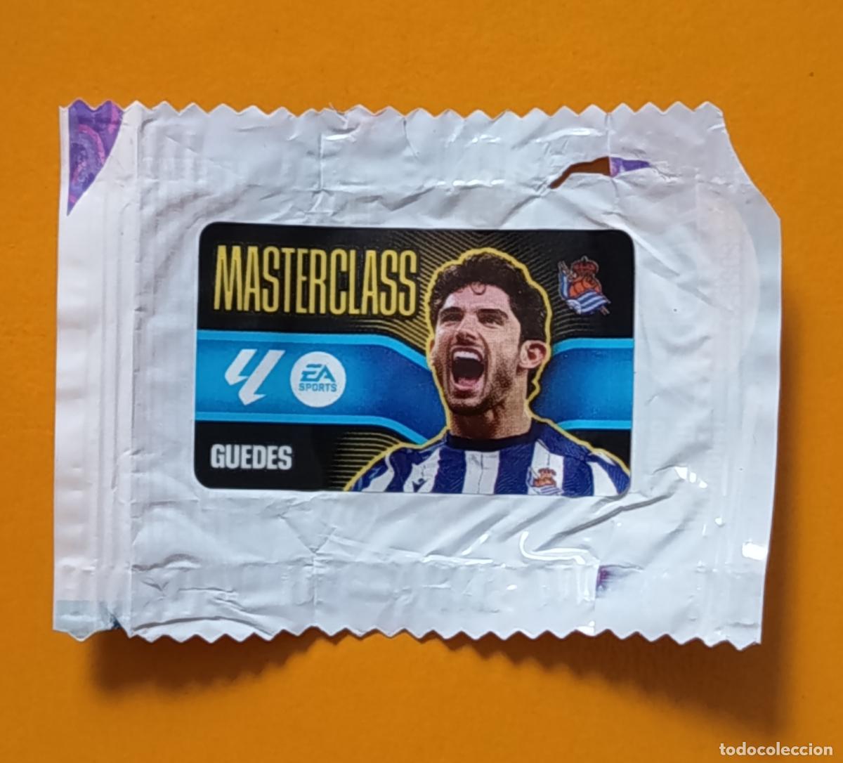 Fu&szlig;ball-Sticker: GUEDES. MASTERCLASS. REAL SOCIEDAD. CHICLE LIGA ESTE 2026-27