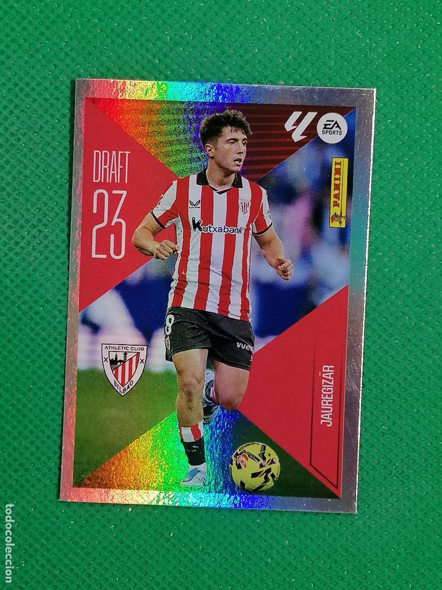 Fu&szlig;ball-Sticker: 11 JAUREGIZAR ATHLETIC BILBAO DRAFT 23 ⚽ PANINI LIGA ESTE 26 27 2026 2027 ⚽