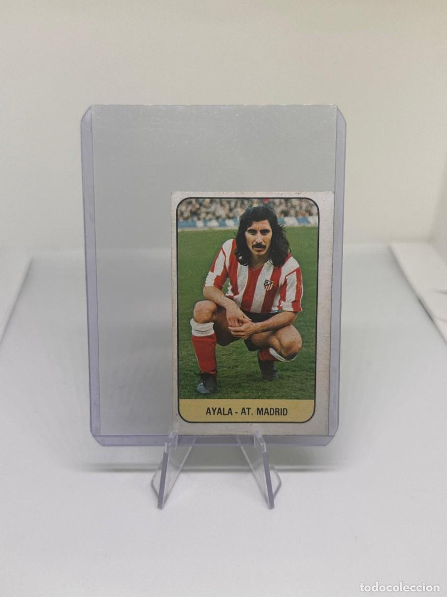 Cromos de f&uacute;tbol: Ayala Atletico de Madrid Liga Este 78 79 1978 1979