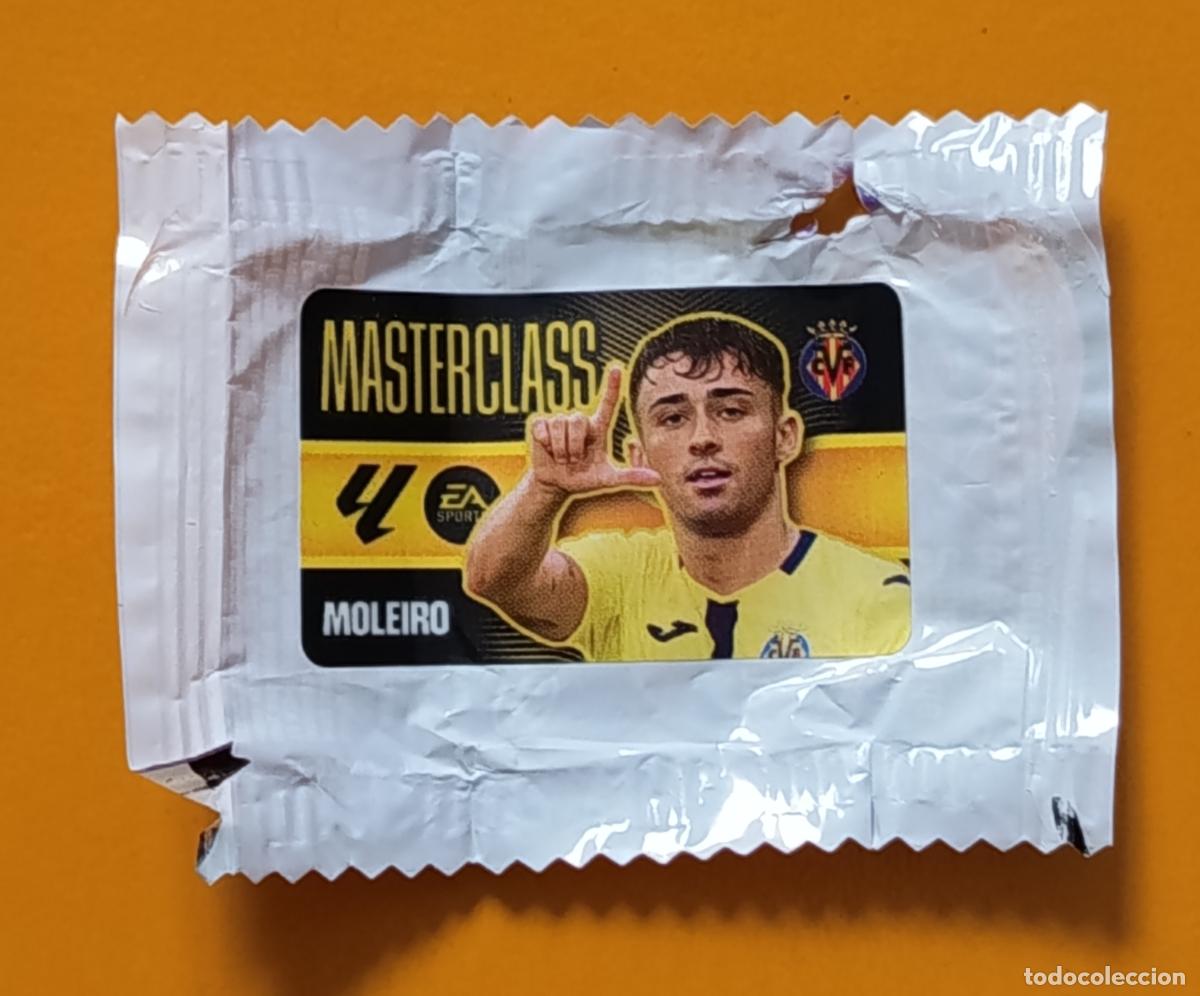 Cromos de f&uacute;tbol: MOLEIRO. MASTERCLASS. VILLARREAL CF. CHICLE LIGA ESTE 2026-27