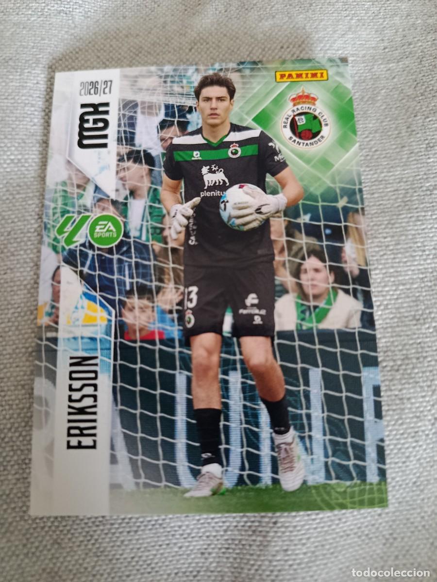 Cromos de f&uacute;tbol: Megacracks 26/27. 273- Eriksson. Racing.