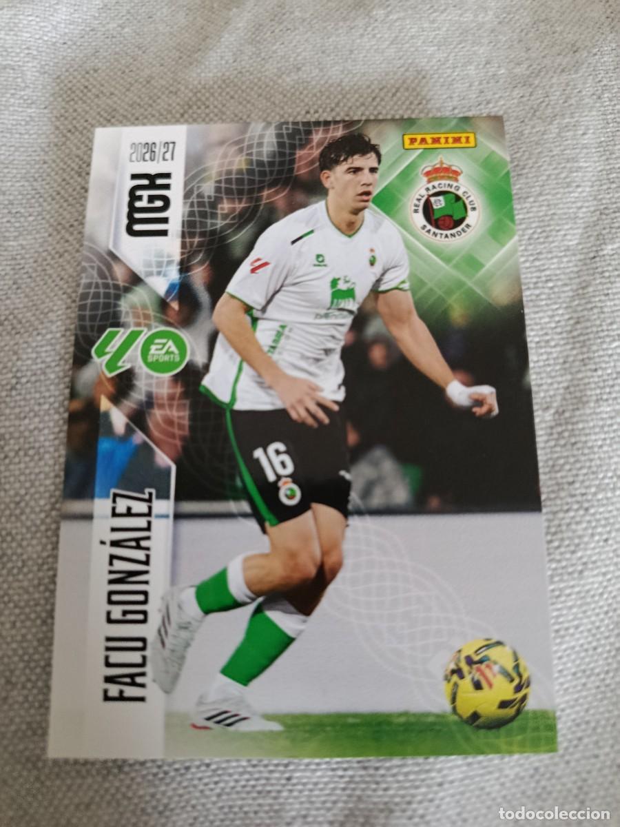 Cromos de f&uacute;tbol: Megacracks 26/27. 276- Facu Gonz&aacute;lez. Racing.