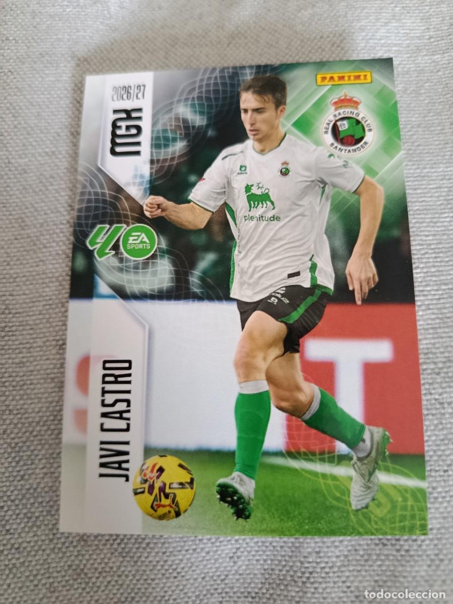 Cromos de f&uacute;tbol: Megacracks 26/27. 277- Javi Castro. Racing.