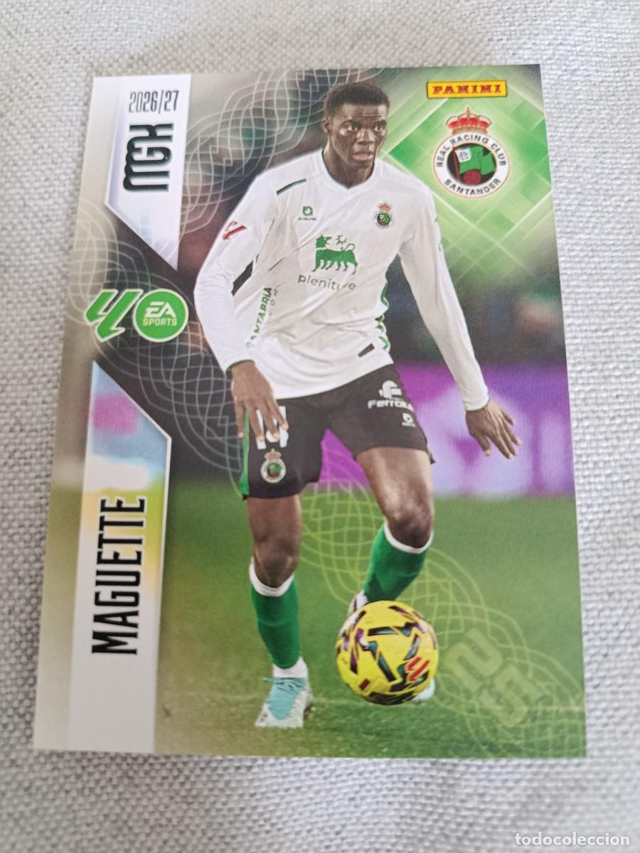 Cromos de f&uacute;tbol: Megacracks 26/27. 280- Maguette. Racing.