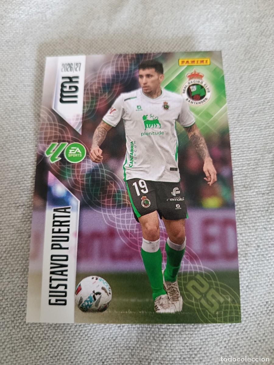 Cromos de f&uacute;tbol: Megacracks 26/27. 281- Puerta. Racing.