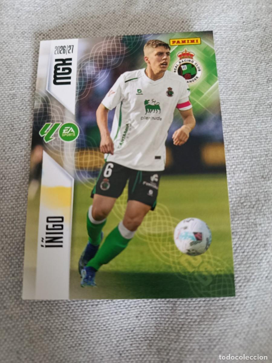 Cromos de f&uacute;tbol: Megacracks 26/27. 282- &Iacute;&ntilde;igo. Racing.