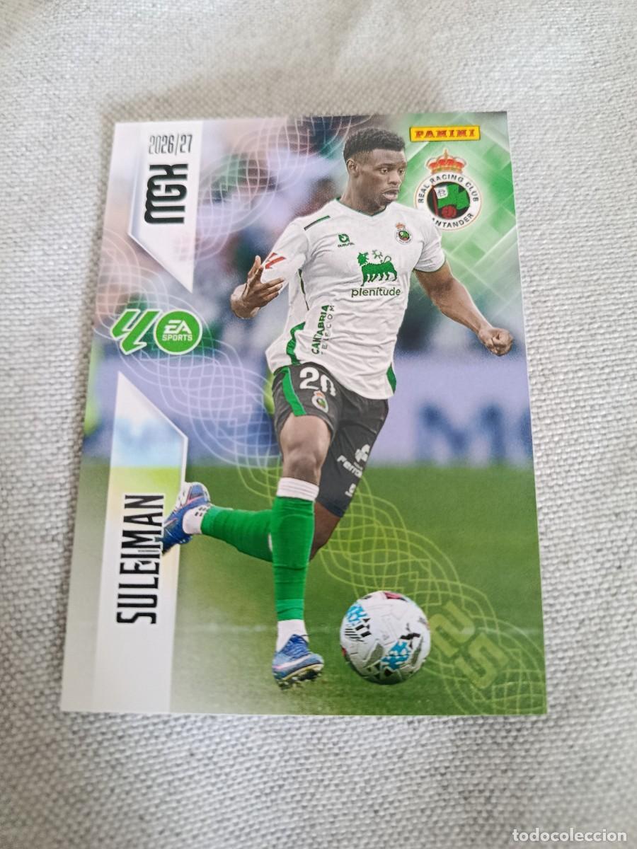 Cromos de f&uacute;tbol: Megacracks 26/27. 284- Suleiman. Racing.