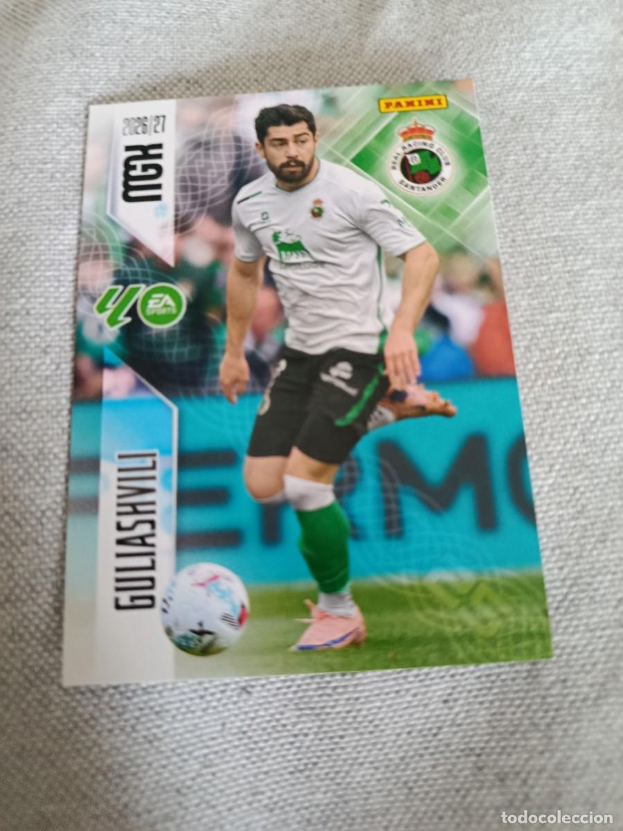Cromos de f&uacute;tbol: Megacracks 26/27. 286- Guliashvili. Racing.