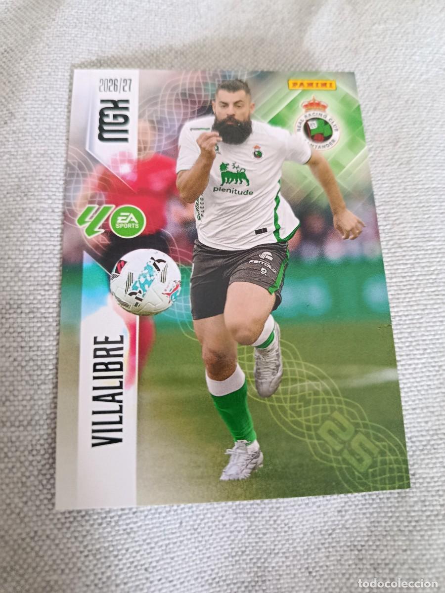 Cromos de f&uacute;tbol: Megacracks 26/27. 287- Villalibre. Racing.