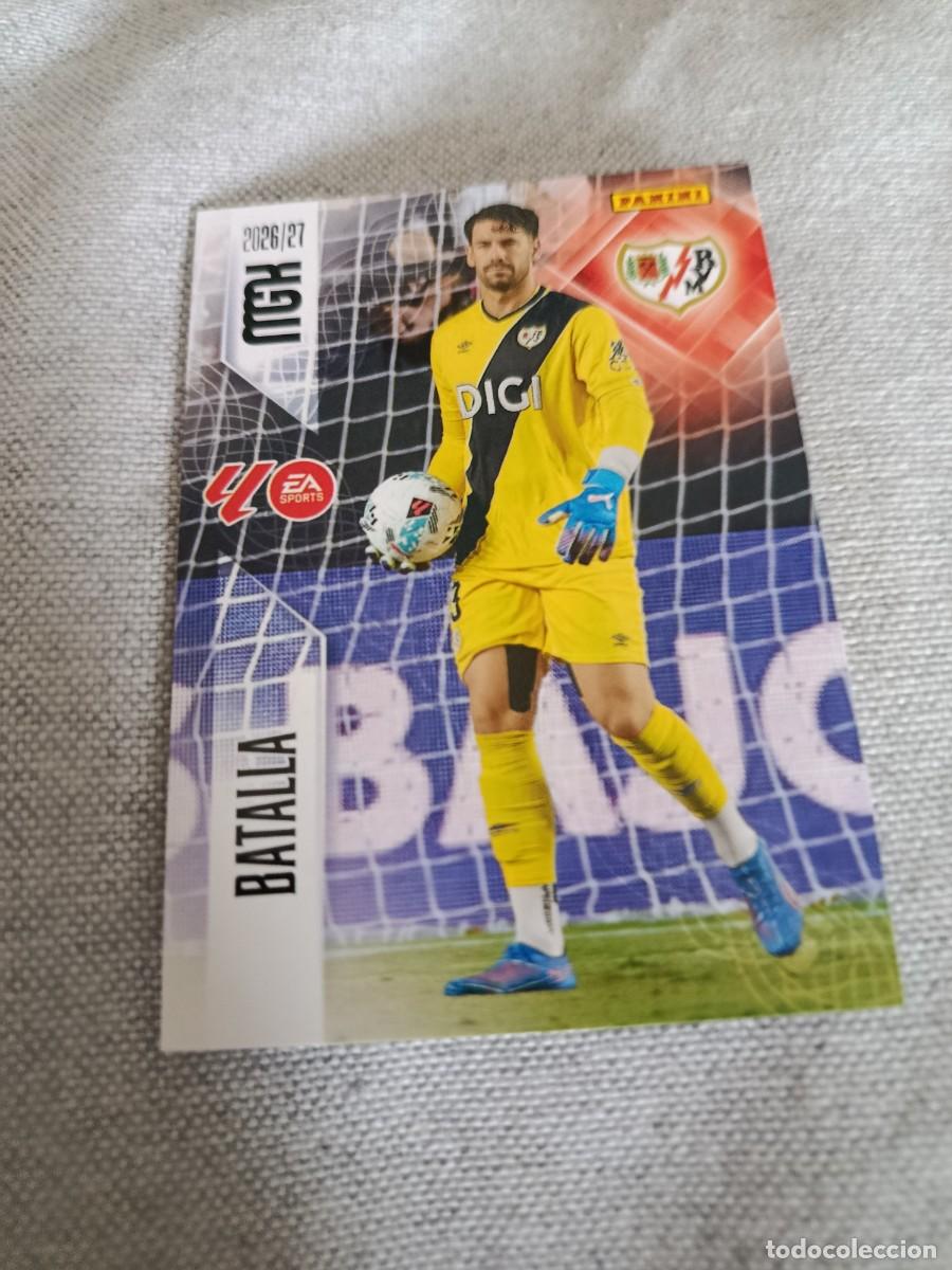 Cromos de f&uacute;tbol: Megacracks 26/27. 290- Batalla. Rayo Vallecano.