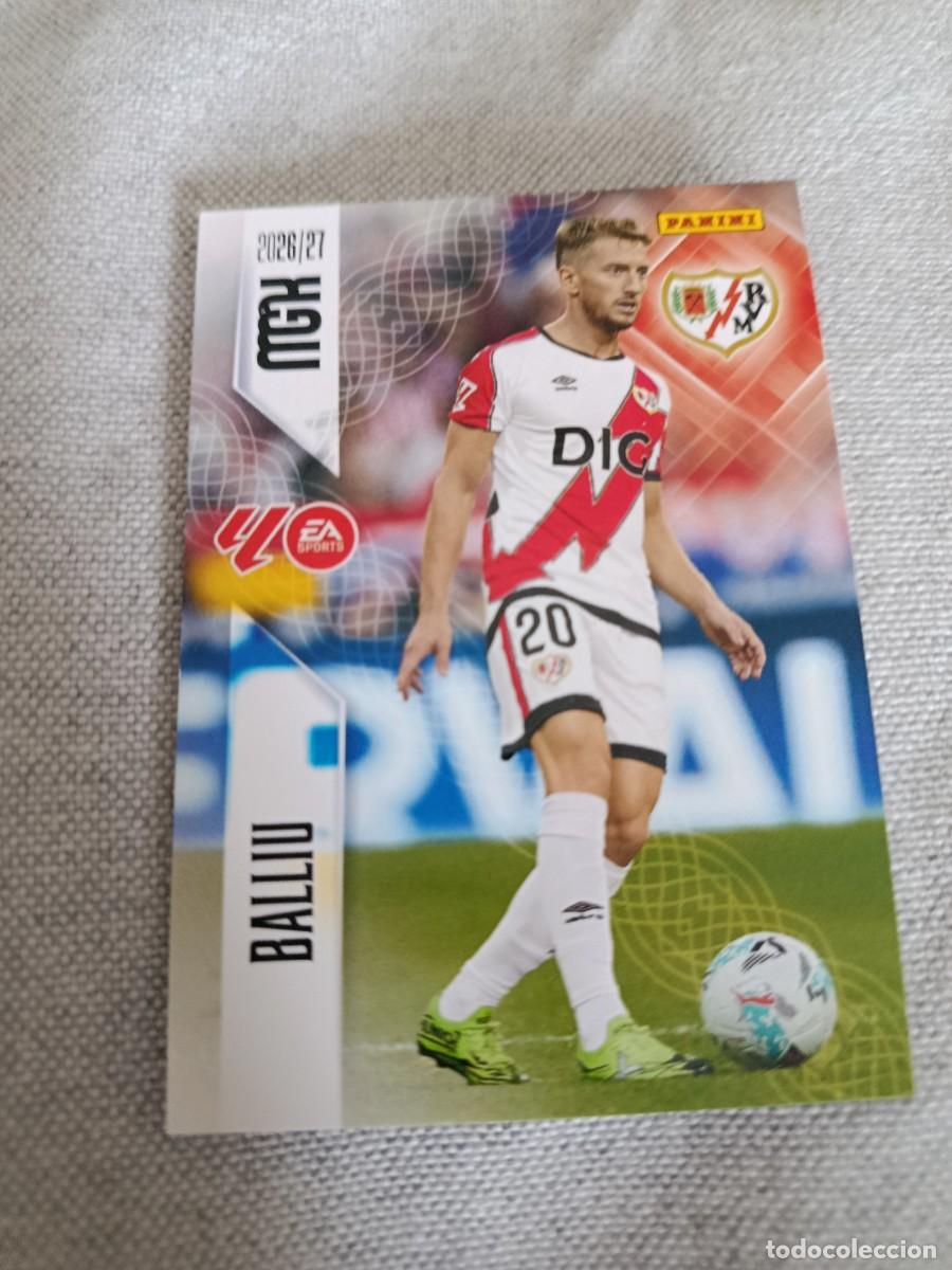 Cromos de f&uacute;tbol: Megacracks 26/27. 293- Balliu. Rayo Vallecano.