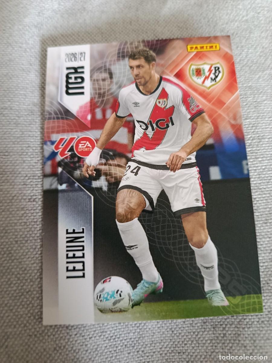 Cromos de f&uacute;tbol: Megacracks 26/27. 294- Lejeune. Rayo Vallecano.