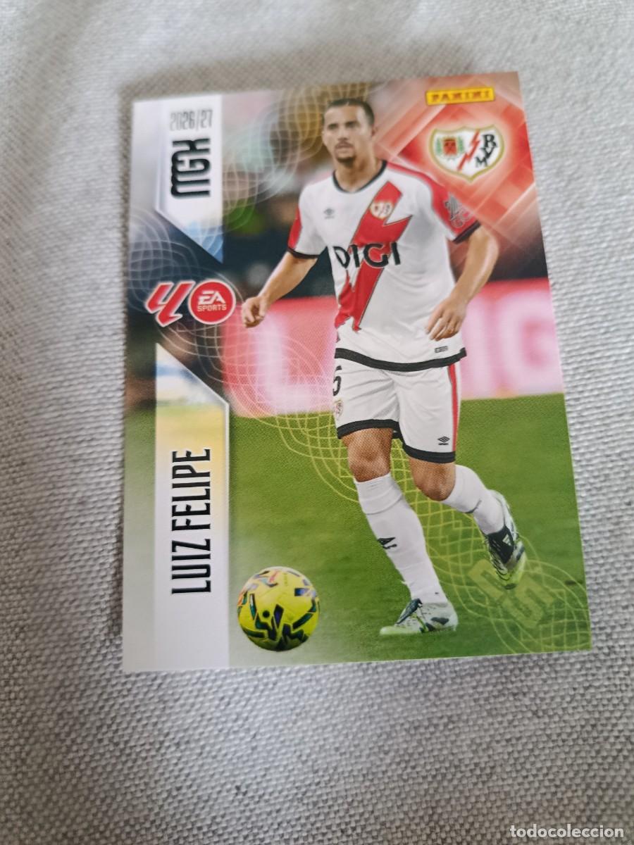 Cromos de f&uacute;tbol: Megacracks 26/27. 296- Luiz Felipe. Rayo Vallecano.