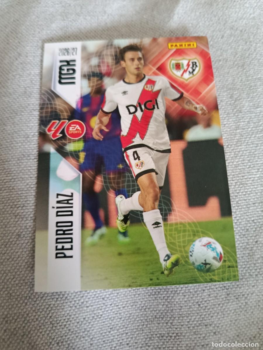 Cromos de f&uacute;tbol: Megacracks 26/27. 298- Pedro D&iacute;az. Rayo Vallecano.