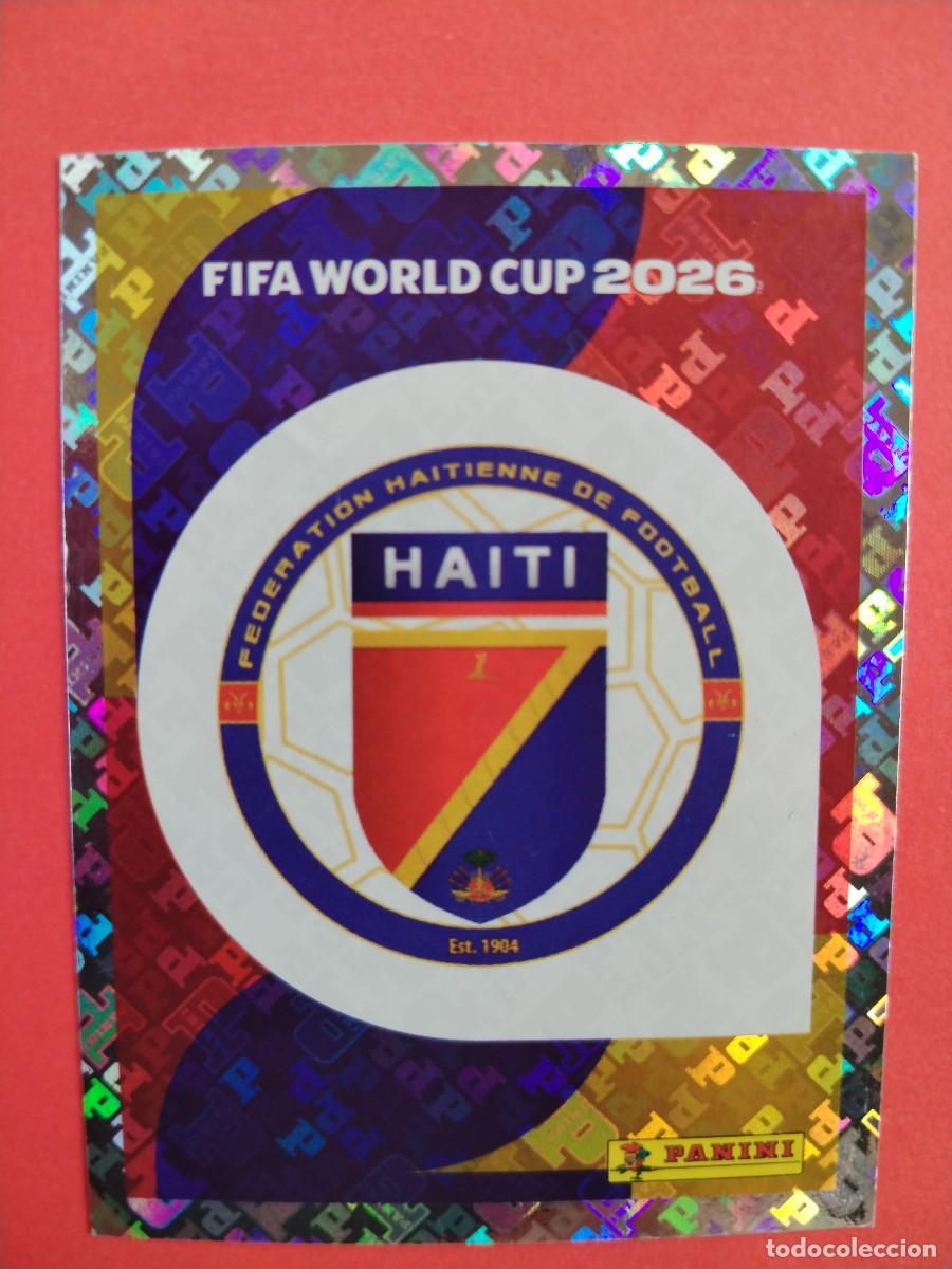 Cromos de f&uacute;tbol: CROMO MUNDIAL 2026 - HAITI HAI 1