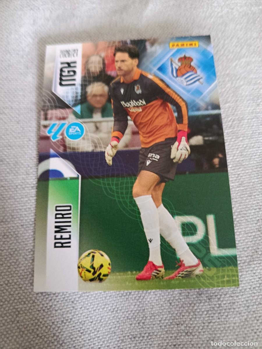 Cromos de f&uacute;tbol: Megacracks 26/27. 308- Remiro. Real Sociedad.