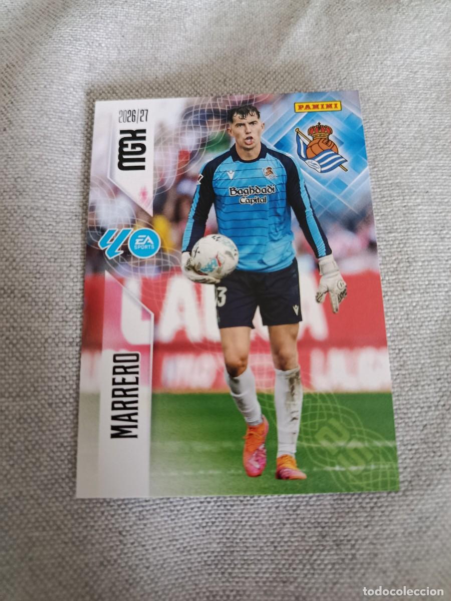 Cromos de f&uacute;tbol: Megacracks 26/27. 309- Marrerro. Real Sociedad.