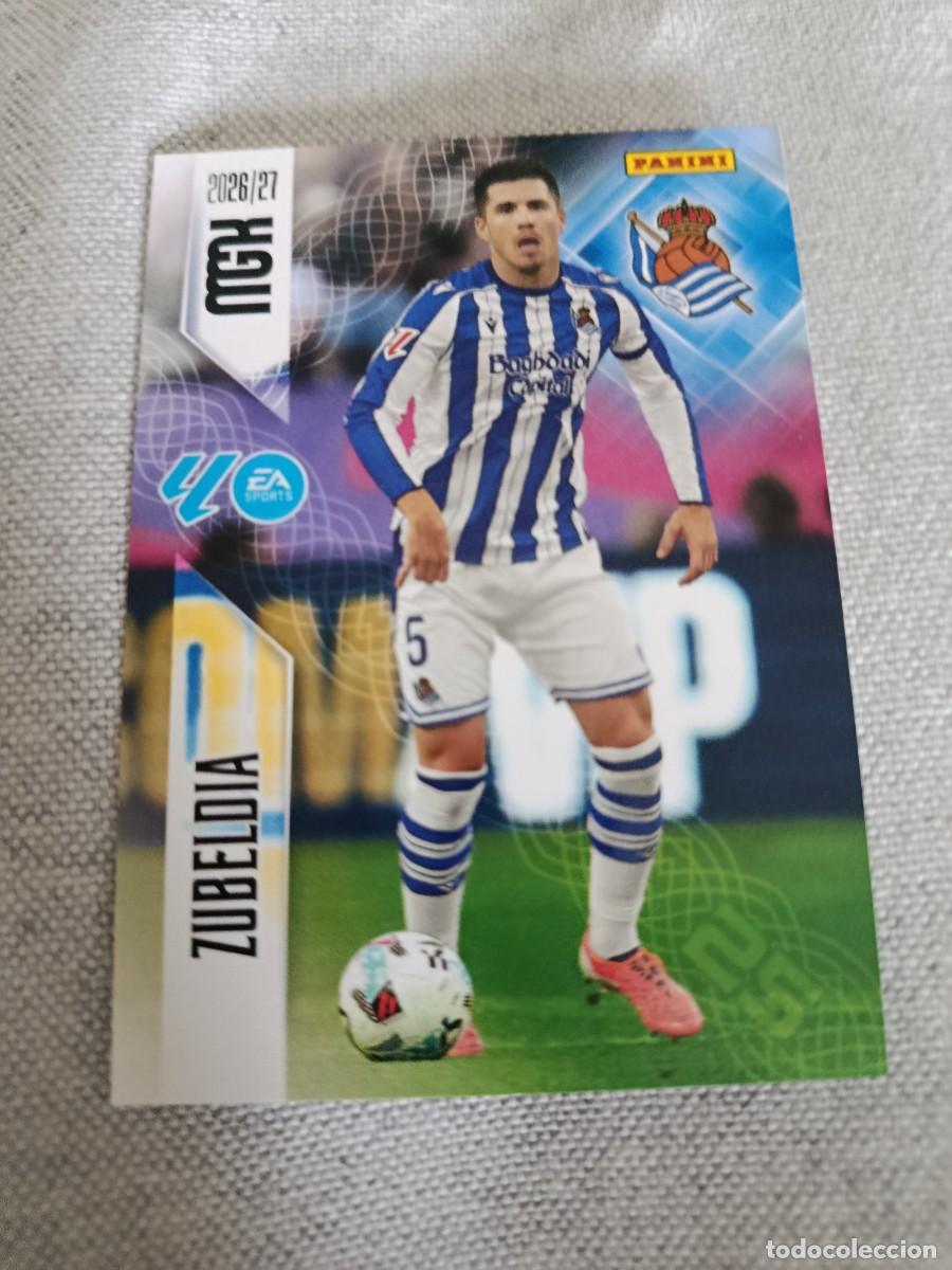 Cartes &agrave; collectionner de Football: Megacracks 26/27. 312- Zubeldia. Real Sociedad.