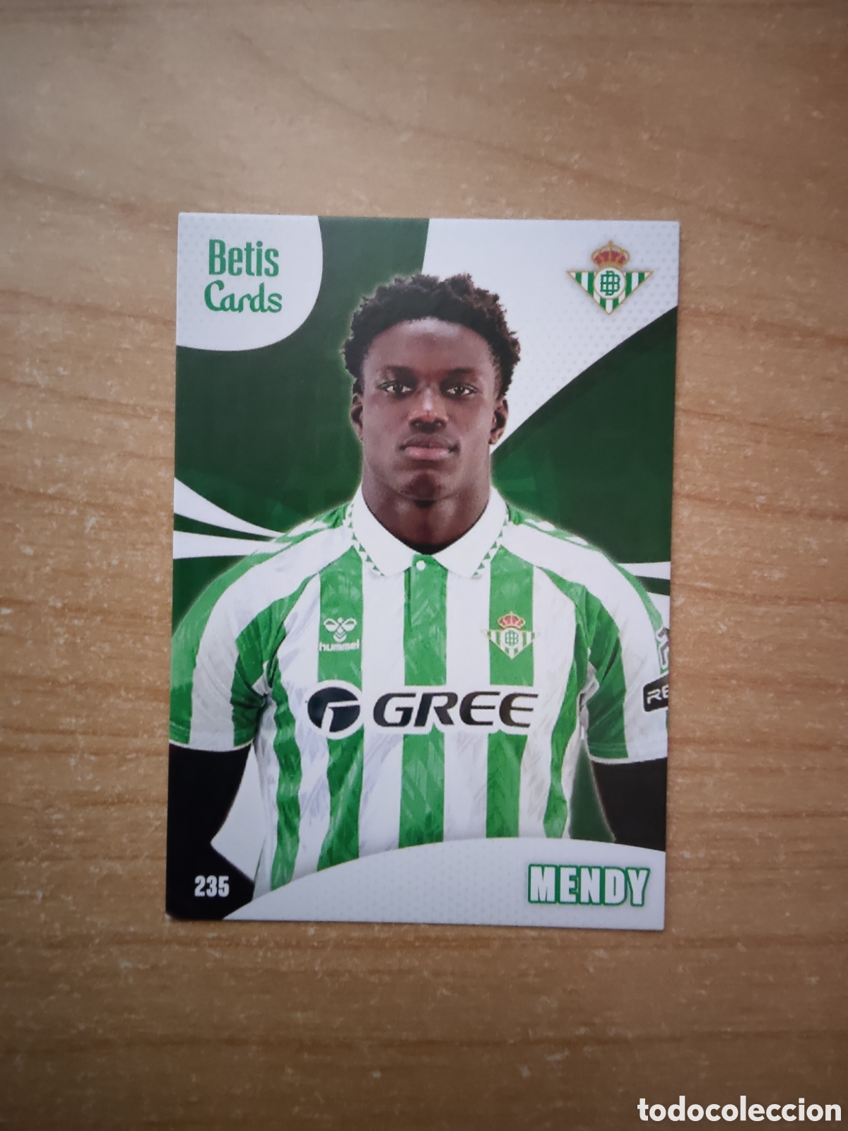 Cartes &agrave; collectionner de Football: 235 MENDY REAL BETIS HOLY CARDS 2024 2025