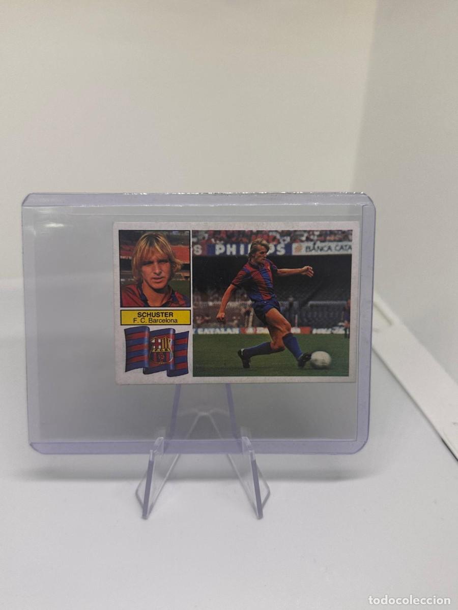 Football Stickers: Schuster FC Barcelona Liga Este 82 83 1982 1983 Sin pegar