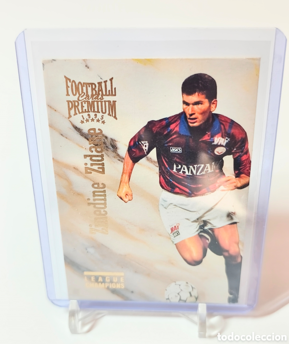 Football Stickers: Zidane Rookie Girondins Burdeos Football Premium