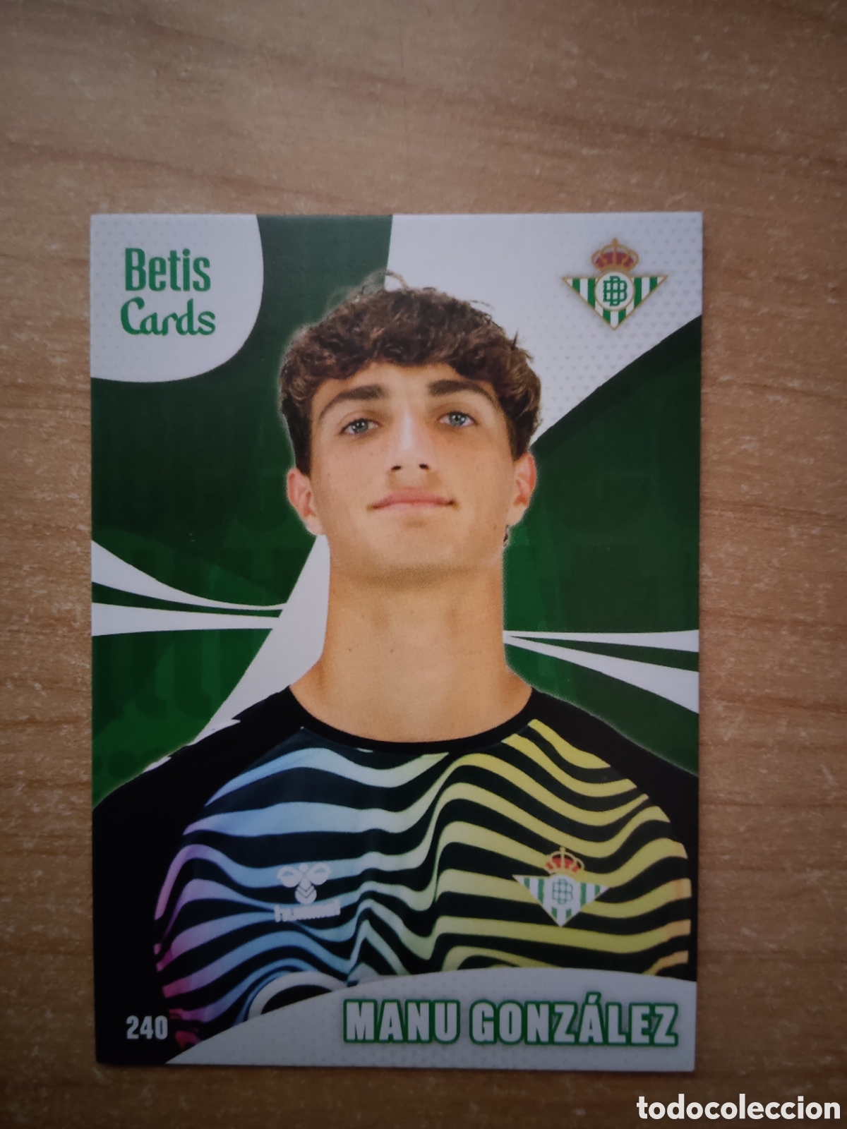 Football Stickers: 240 MANU GONZALEZ REAL BETIS HOLY CARDS 2024 2025