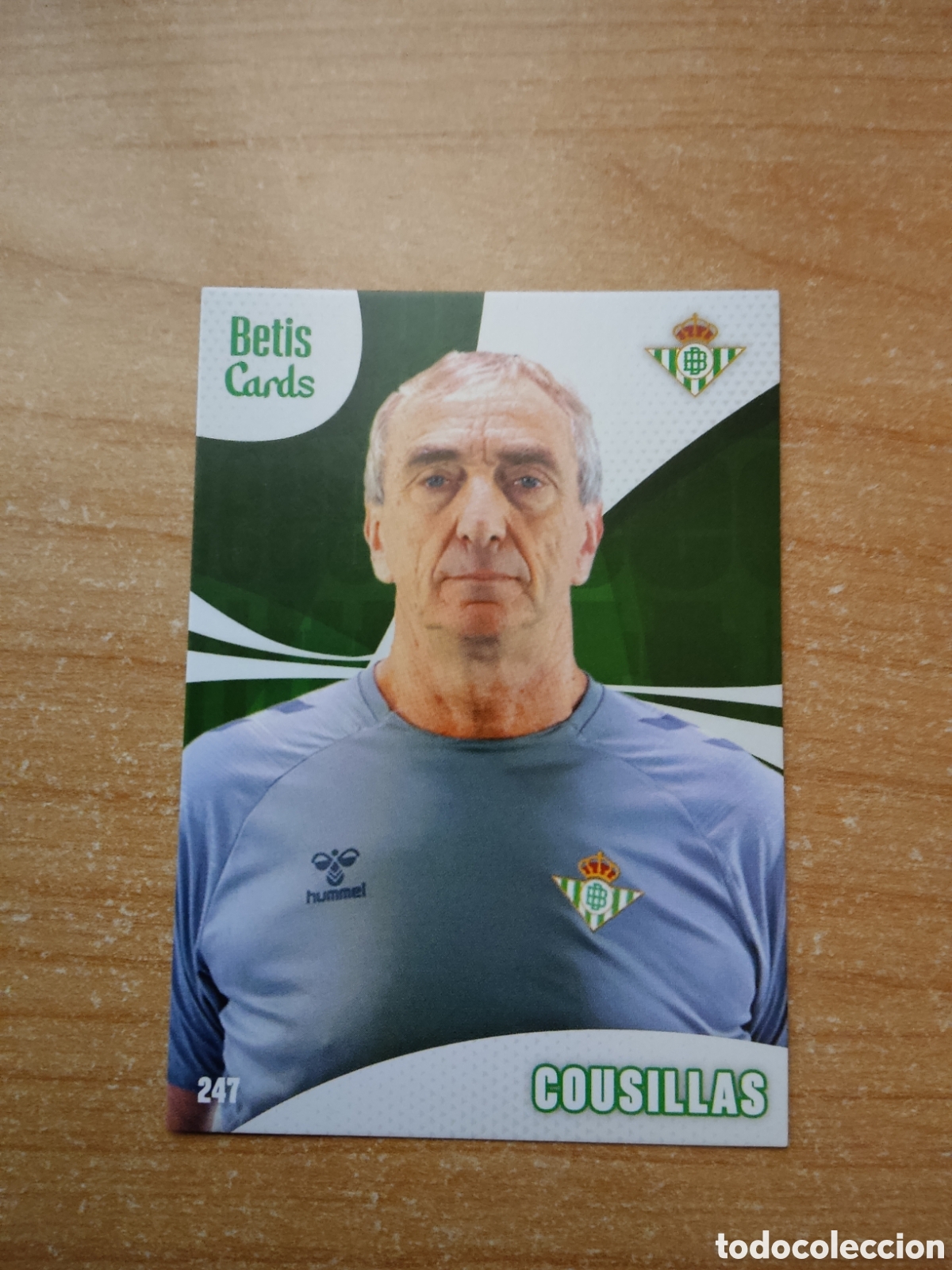 Fu&szlig;ball-Sticker: 247 COUSILLAS REAL BETIS HOLY CARDS 2024 2025