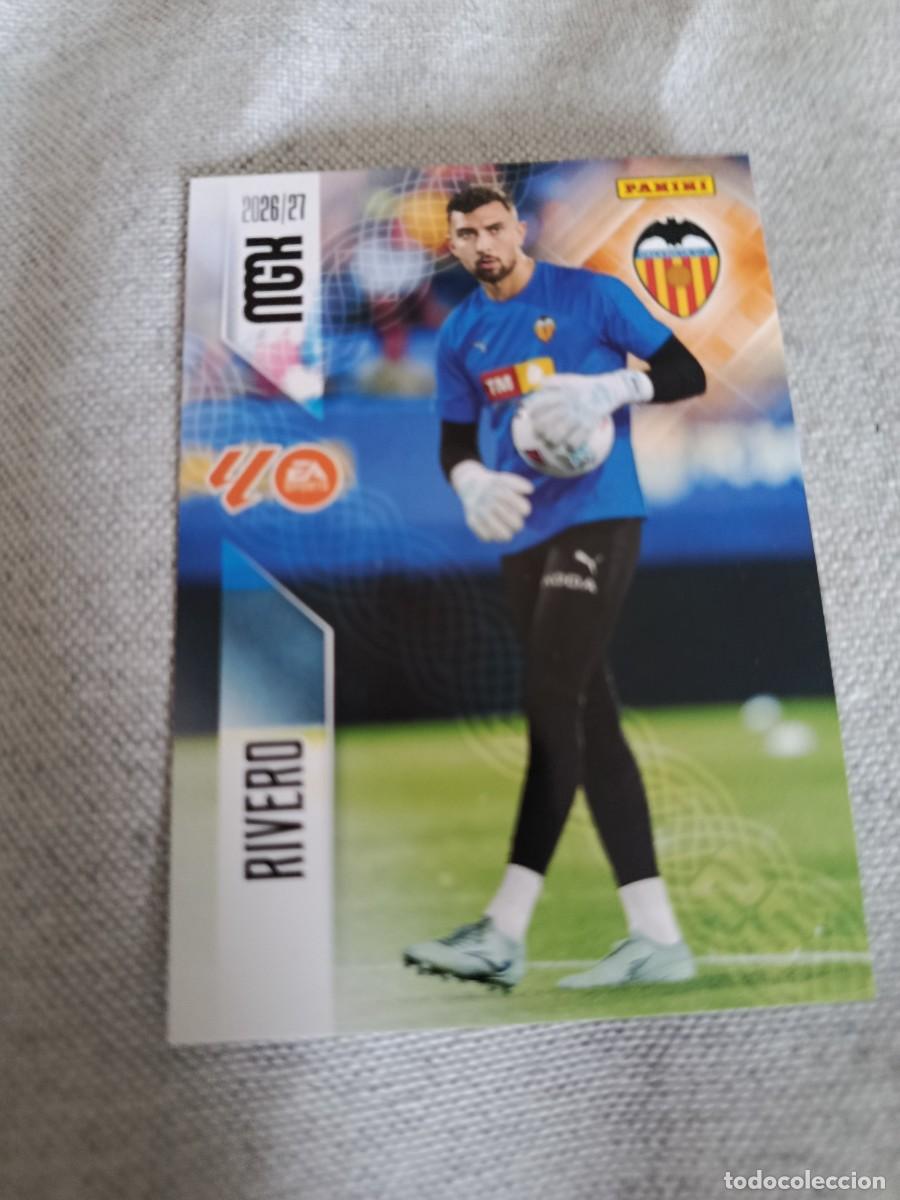 Cromos de f&uacute;tbol: Megacracks 26/27. 345- Rivero. Valencia.