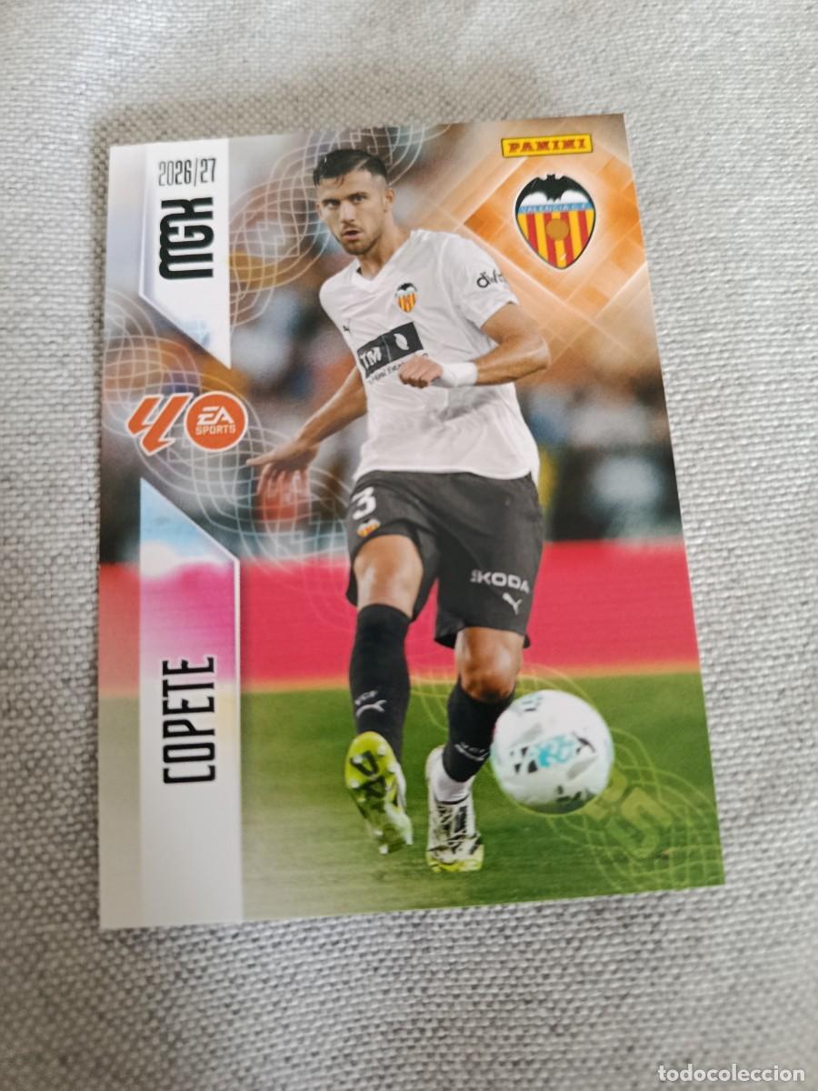 Cromos de f&uacute;tbol: Megacracks 26/27. 349- Copete. Valencia.