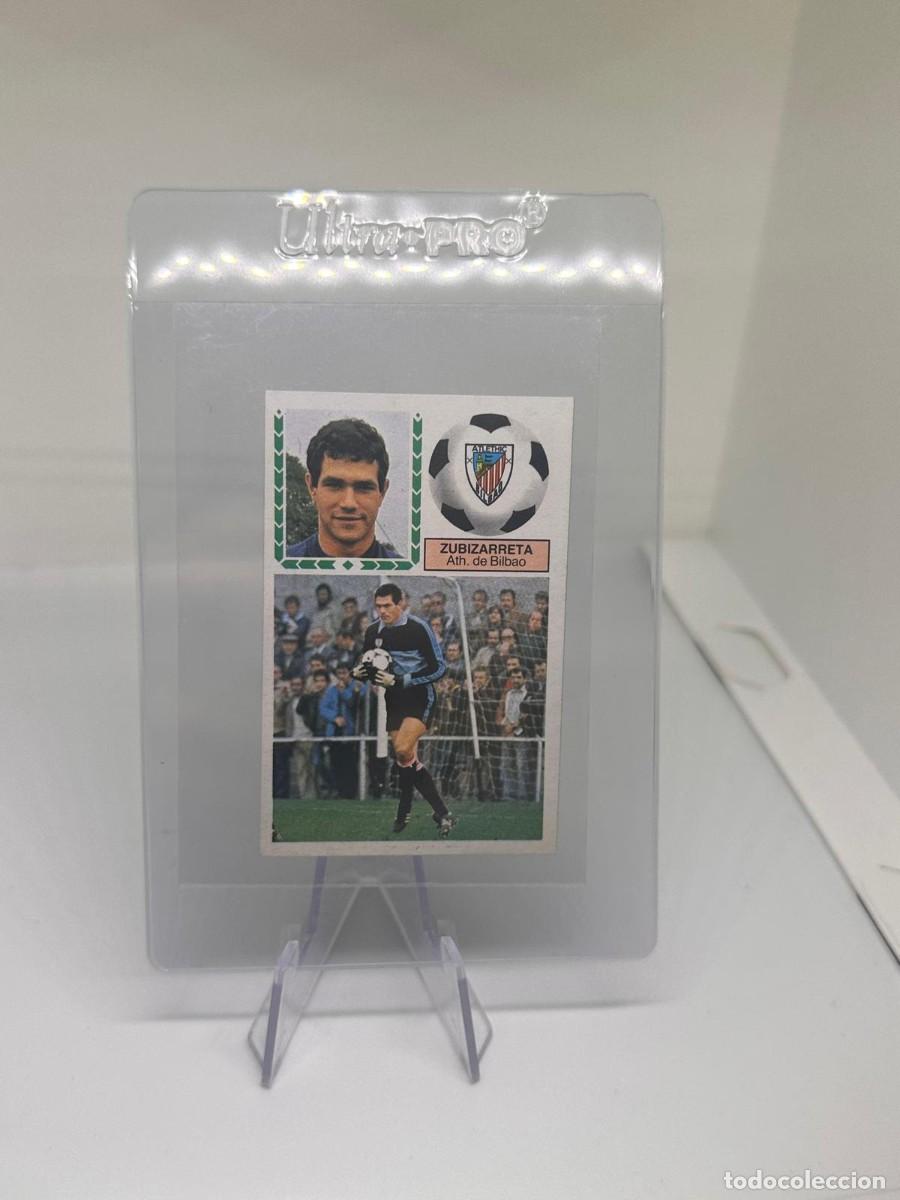 Cromos de f&uacute;tbol: Zubizarreta Athletico de Bilbao Liga Este 83 84 1983 1984 Sin pegar
