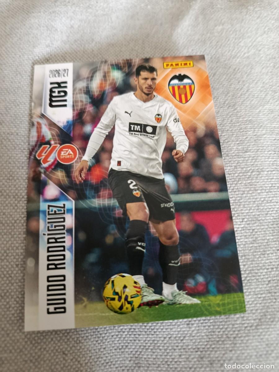 Cromos de f&uacute;tbol: Megacracks 26/27. 353- Guido Rodr&iacute;guez. Valencia.