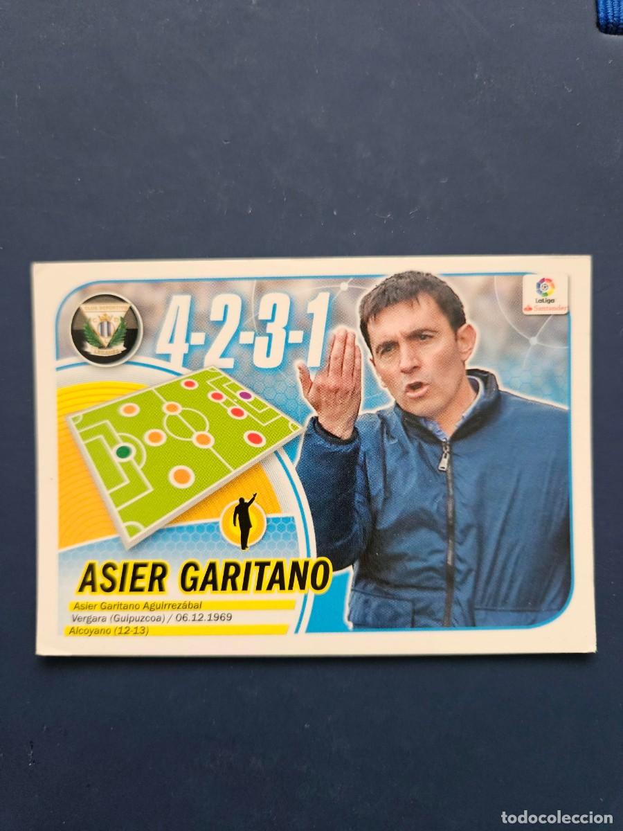 Cromos de f&uacute;tbol: N&ordm; 24 ASIER GARITANO LEGANES LOGO NUEVO LIGA ESTE 16 17 2016 2017 SIN PEGAR NUNCA PEGADO