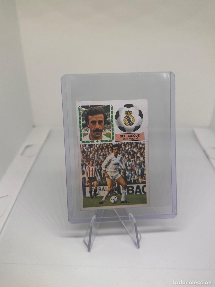 Cromos de f&uacute;tbol: Del Bosque Real Madrid Liga Este 83 84 1983 1984 Sin pegar