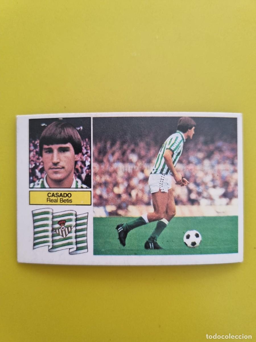 Cromos de f&uacute;tbol: CROMO FUTBOL LIGA ESTE CASADO REAL BETIS NUNCA PEGADO SIN PEGAR 82 83 1982 1983 AR826