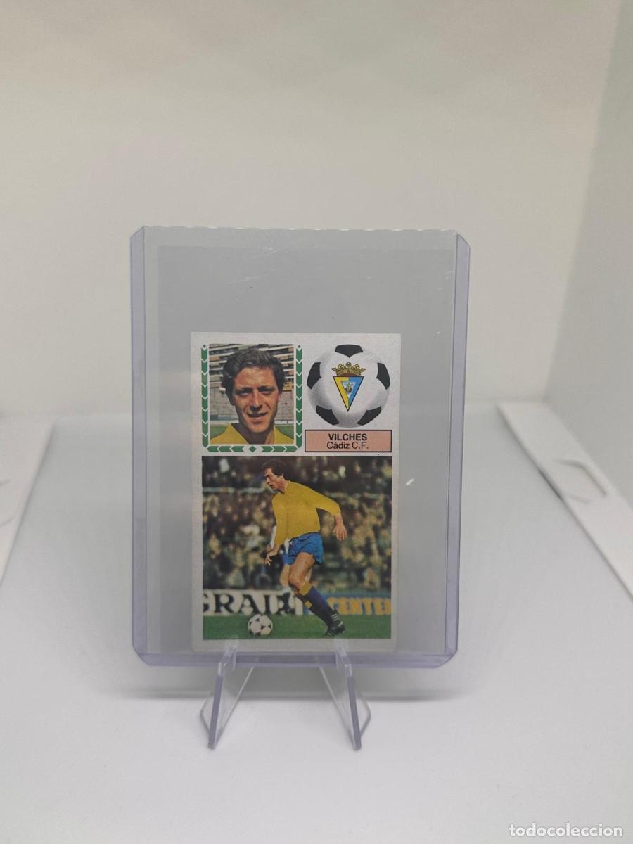 Cromos de f&uacute;tbol: Vilches Cadiz Ultimos Fichajes N&ordm;7 Liga Este 83 84 1983 1984 Sin pegar