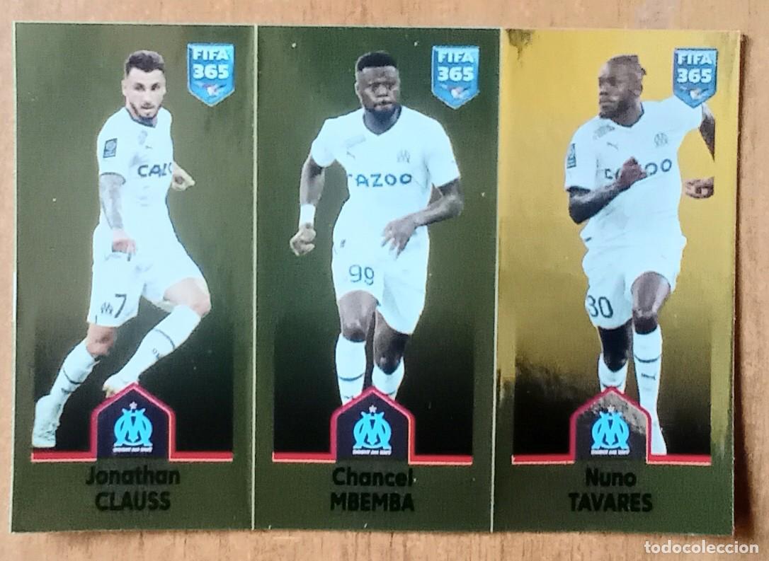 Cromos de f&uacute;tbol: Figurina Panini 2022-23 Cromo Fifa 365 2023 Clauss Mbemba Nuno Tavares OM n 199