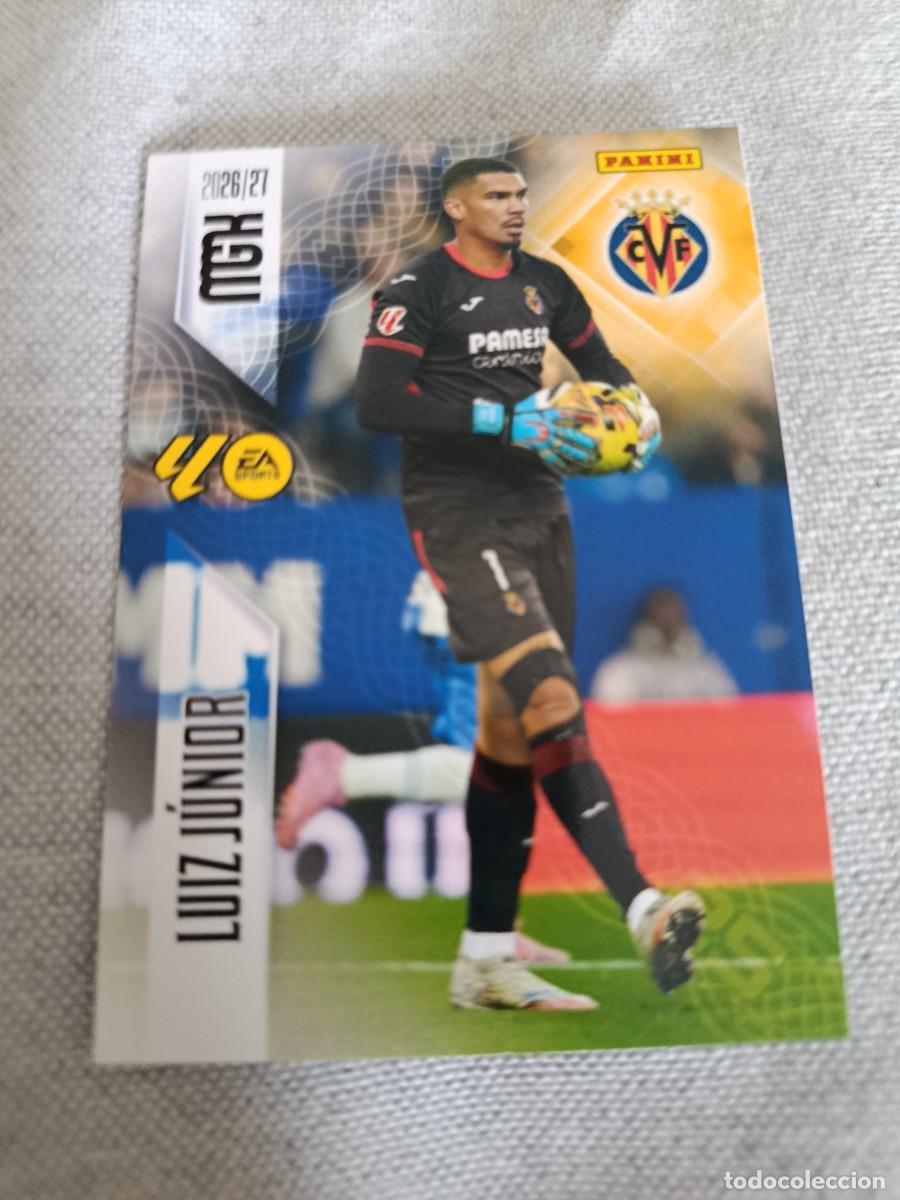 Cromos de f&uacute;tbol: Megacracks 26/27. 362- Luiz Junior. Villarreal.