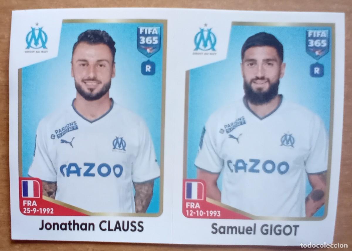 Cromos de f&uacute;tbol: Figurina Panini 2022-23 Cromo Fifa 365 2023 Clauss Mbemba Nuno Tavares OM n 199