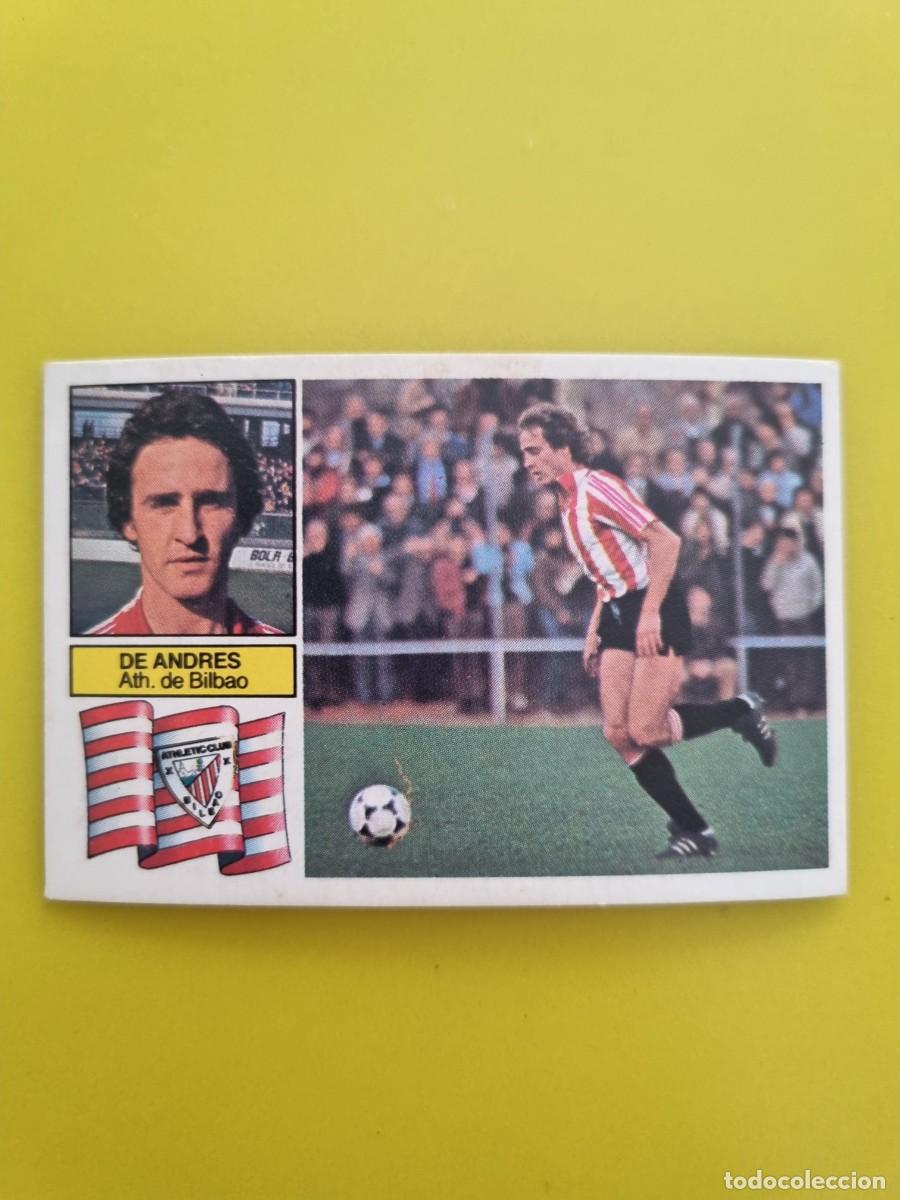 Cromos de f&uacute;tbol: CROMO FUTBOL LIGA ESTE DE ANDRES ATH. DE BILBAO NUNCA PEGADO SIN PEGAR 82 83 1982 1983 AR826