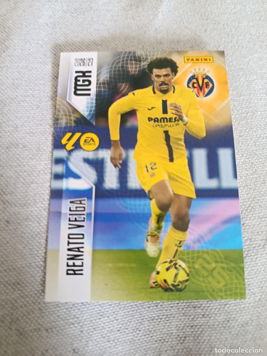 Cromos de f&uacute;tbol: Megacracks 26/27. 368- Renato Veiga. Villarreal.