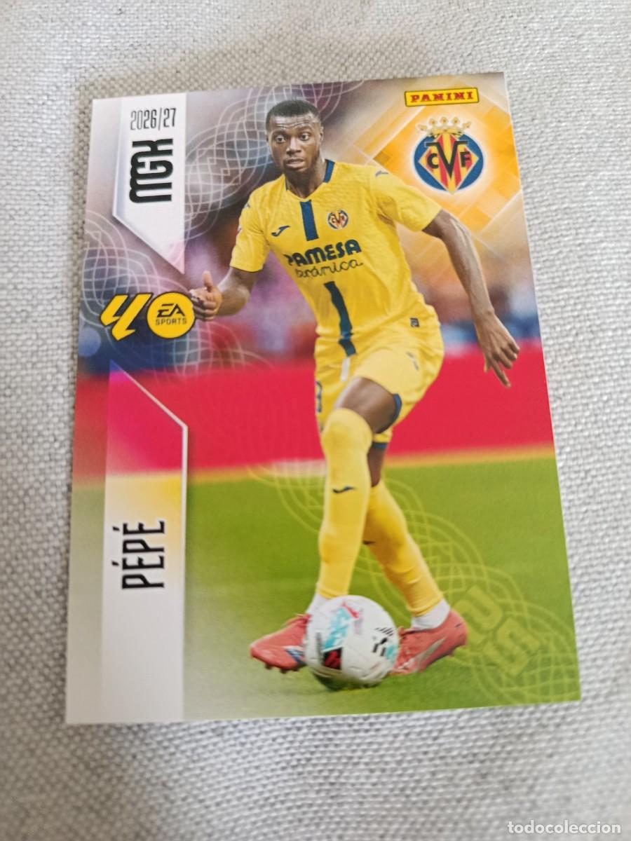 Cromos de f&uacute;tbol: Megacracks 26/27. 375- P&eacute;p&eacute;. Villarreal.
