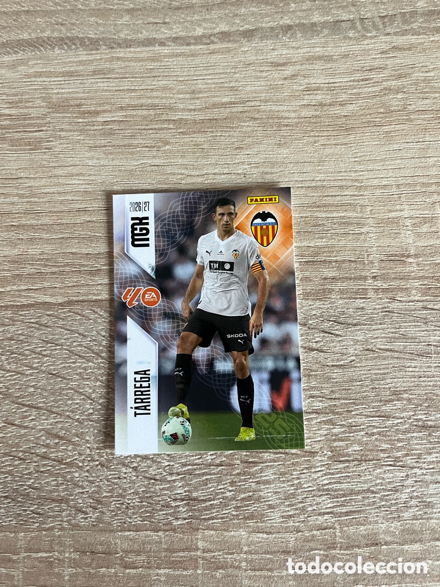 Cromos de f&uacute;tbol: 348 T&Aacute;RREGA MEGACRACKS MGK 2026 2027 26 27 VALENCIA CF
