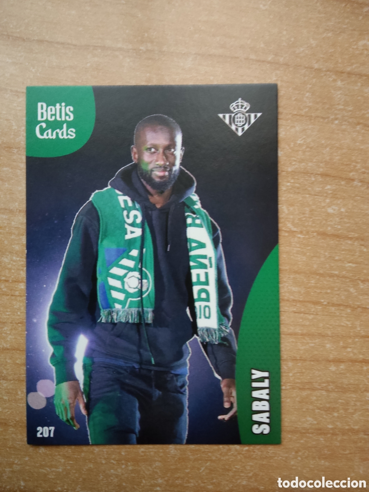 Cromos de f&uacute;tbol: 207 SABALY REAL BETIS HOLY CARDS 2024 2025