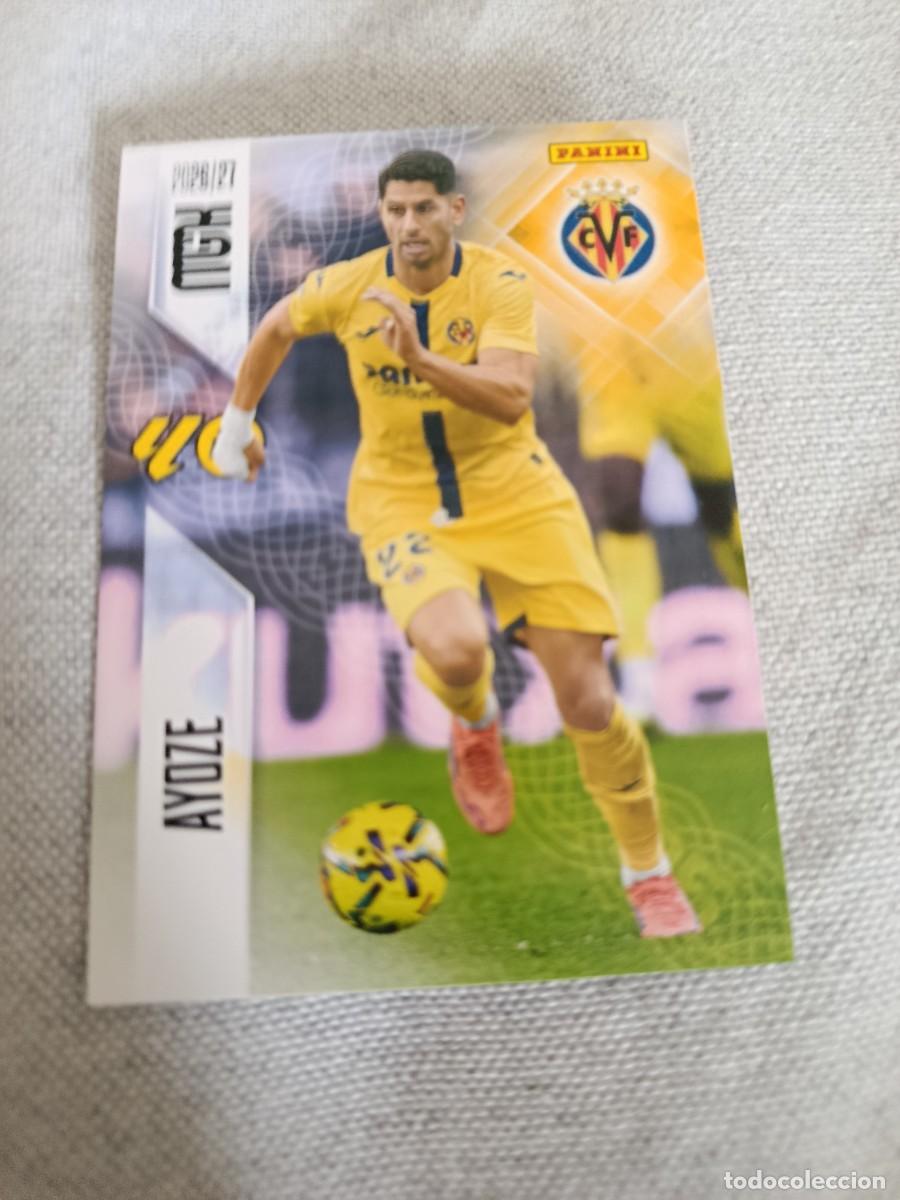 Cromos de f&uacute;tbol: Megacracks 26/27. 377- Ayoze. Villarreal.