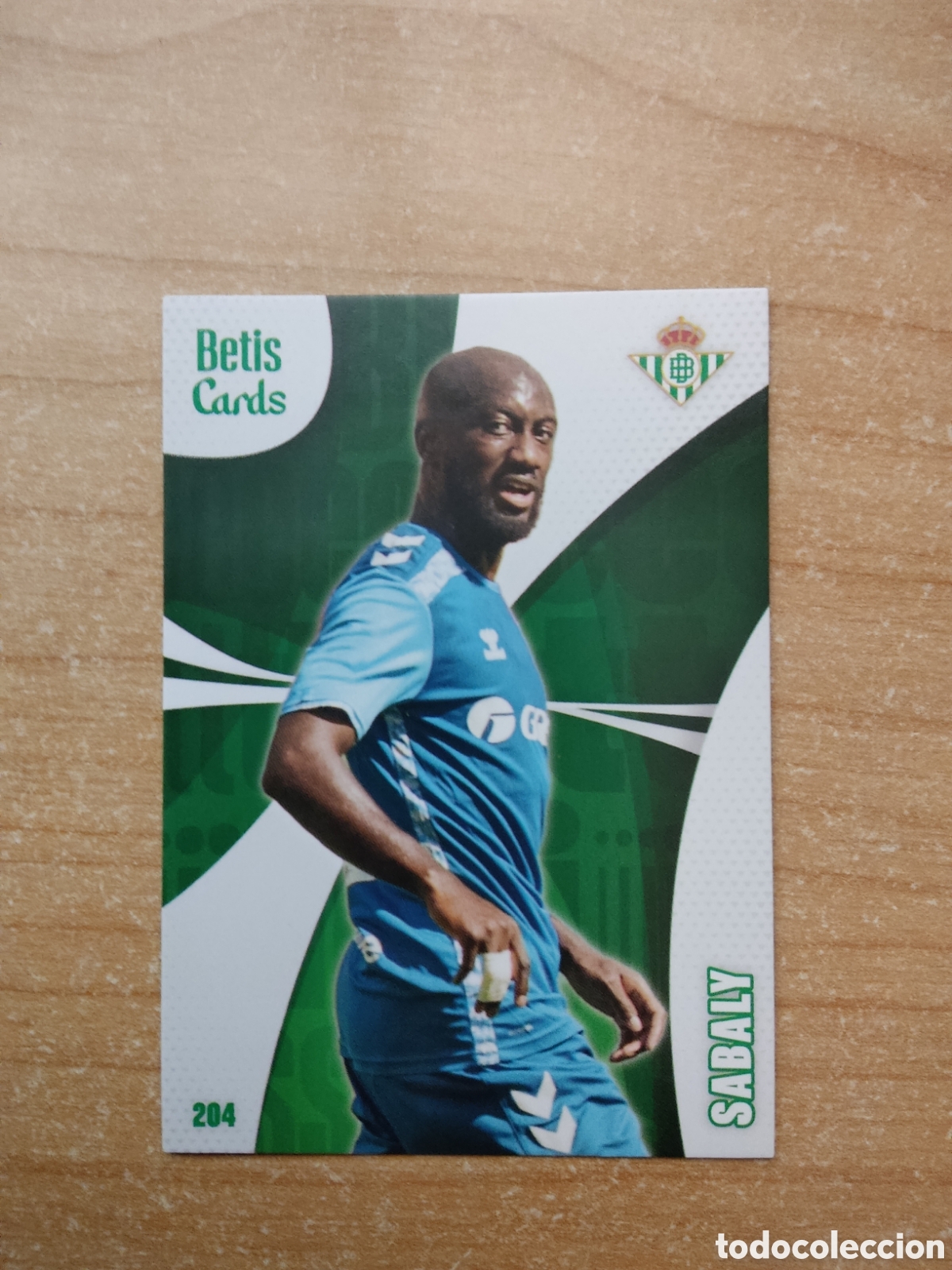Cromos de f&uacute;tbol: 204 SABALY REAL BETIS HOLY CARDS 2024 2025