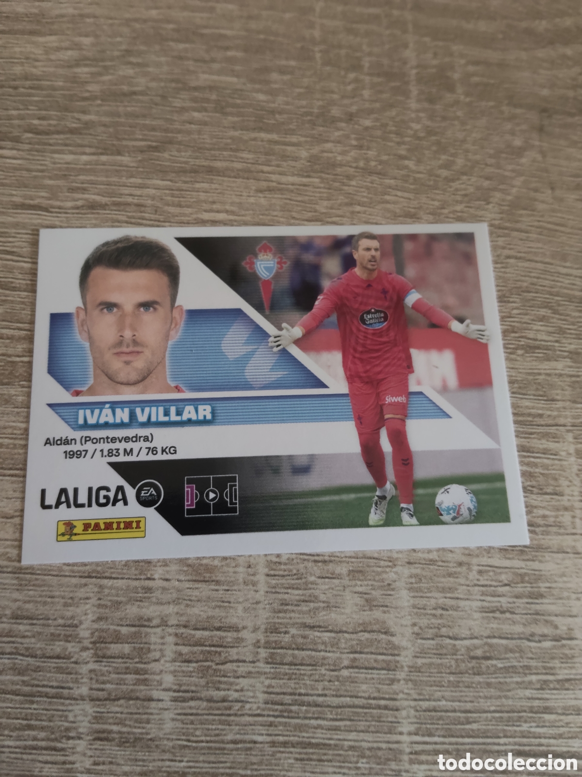 Cromos de f&uacute;tbol: Iv&aacute;n Villar Celta de Vigo liga 2026 2027 26 27 ediciones este
